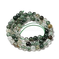 Природного кварца lodolite нитей бисера&nbsp;G-K285-40A