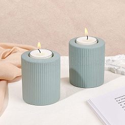 Подсвечник из керамической посуды&nbsp;DJEW-WH0068-01B