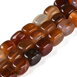 Натуральный красный агат бисер нитей&nbsp;G-M403-D05-01