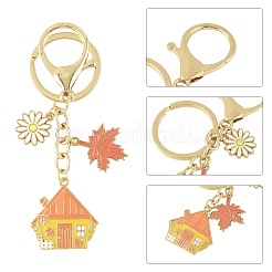 Брелок из эмалевого сплава&nbsp;KEYC-FS00042-04