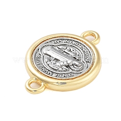 Покрытие стойки религия латунный соединитель подвески&nbsp;X-KK-B097-02G