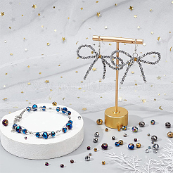 4350 шт. 24 стиля гальванических прозрачных стеклянных бусин&nbsp;EGLA-PH0001-27