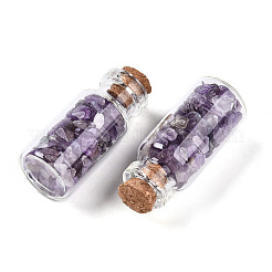 Стеклянные украшения для бутылок желаний&nbsp;AJEW-T013-02J