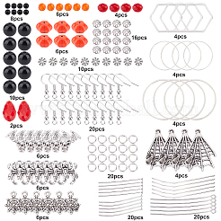 176 шт. набор для самостоятельного изготовления сережек на тему Хэллоуина&nbsp;DIY-SC0014-72