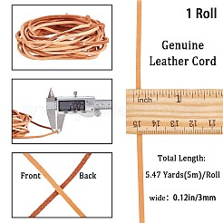 Шнур натуральной кожи&nbsp;WL-WH0008-05D