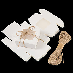 Складные бумажные почтовые коробки с окном&nbsp;CON-TA0001-32B