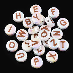 Акриловые бусины с УФ-эмалью&nbsp;PACR-N015-01E