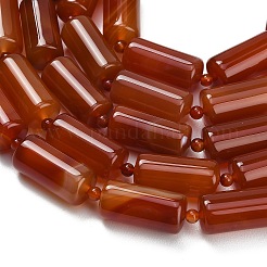 Натуральный красный агат бисер нитей&nbsp;G-B178-I02-01