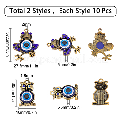 Подвески из сплава 20шт 2 стиля&nbsp;FIND-SC0002-69