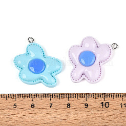 Подвески из непрозрачной смолы&nbsp;RESI-T062-01M