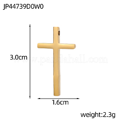 Подвески из нержавеющей стали 304&nbsp;STAS-OY005-75G