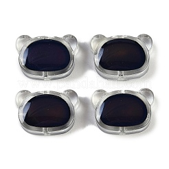 Двухцветные стеклянные бусины для настроения&nbsp;GLAA-Z007-09B