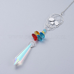 Хрустальная люстра призмы&nbsp;LS-AJEW-G025-F07