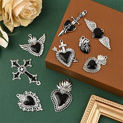 Подвески из сплава 9 шт.&nbsp;ENAM-YW0005-90