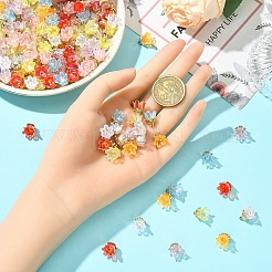 20 шт. акриловые цветочные подвески&nbsp;TACR-YW0003-18A