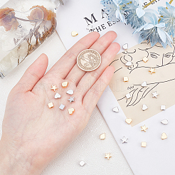 Долговечные латунные бусины&nbsp;KK-FH0001-63