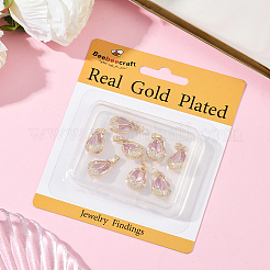 8шт стеклянные подвески&nbsp;KK-BBC0020-79