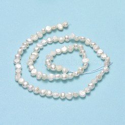 Нити из натурального культивированного пресноводного жемчуга&nbsp;PEAR-A005-07C-01-X