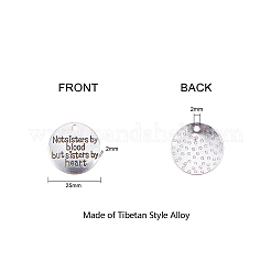 Подвески из тибетского сплава&nbsp;PALLOY-CJ0006-03