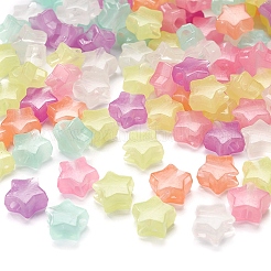 200 шт. Светящиеся акриловые бусины&nbsp;TACR-YW0001-24