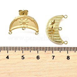 Фурнитура для сережек-гвоздиков из нержавеющей стали 304&nbsp;LS-STAS-B087-04G-02