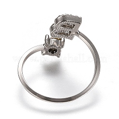 Сплав манжеты кольца&nbsp;RJEW-I075-01P-B