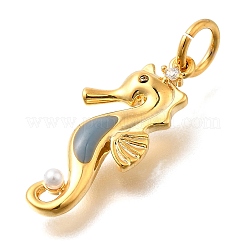 Латунные микро проложить кубического циркония подвески&nbsp;LS-KK-U061-19A-G