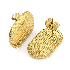 Серьги-гвоздики из нержавеющей стали 304&nbsp;STAS-P355-04G