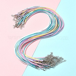 Изготовление ожерелья из вощеного шнура 36 шт.&nbsp;NCOR-FS0001-04