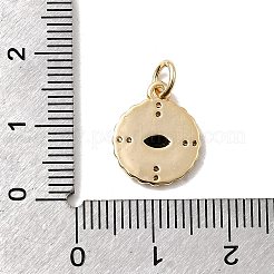 Латунные микро проложить кубического циркония подвески&nbsp;KK-H089-31G