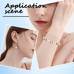 240 шт. 8 стиля тибетских сплавных бусин-цветочков&nbsp;FIND-SP0001-63