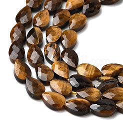 Природных тигровый глаз бисер нитей&nbsp;G-B159-A08