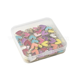 Подвески из эмали из сплава 66 шт.&nbsp;ENAM-FS0004-25