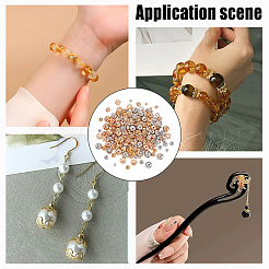 600 шт. 12 стиля ccb пластиковые колпачки для бусин&nbsp;FIND-UN0009-97