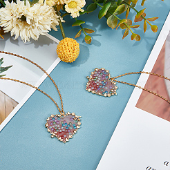 10 пакетик 10-х цветных прозрачных круглых икорных бусин&nbsp;MRMJ-OC0002-81