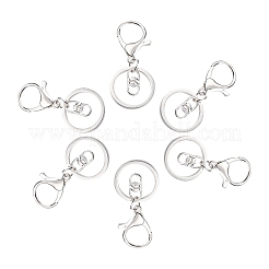 Брелок с застежкой-лобстером из железа и сплава&nbsp;KEYC-SZC0002-01S