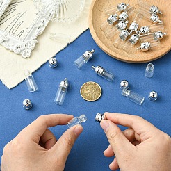 20шт 2 стиля подвески для стеклянных бутылок&nbsp;GLAA-YW0004-38