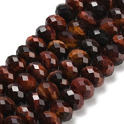 Натуральный красный тигровый глаз бисер пряди&nbsp;G-C259-A01-6x10mm-01