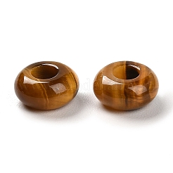 Натуральный тигровый глаз европейский бисер&nbsp;G-R488-02G