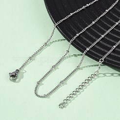 Ожерелья-спутнички из нержавеющей стали 304 толщиной 2 мм&nbsp;NJEW-T016-24P