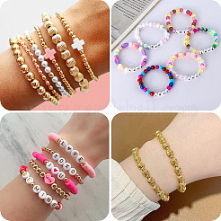 Наборы для самостоятельного изготовления бусин с буквами&nbsp;DIY-SP0003-66