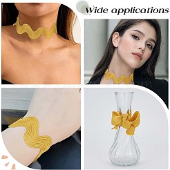 Лента из полиэстера с волнистой бахромой длиной 10 ярд.&nbsp;OCOR-GF0002-49F