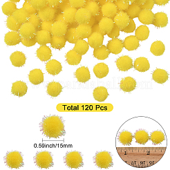 120шт. блестящий шарик-помпон из полипропиленового волокна&nbsp;FIND-SC0019-70A