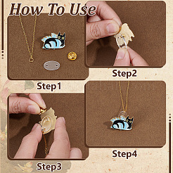 Подвески из акрилового соединителя&nbsp;FIND-NB0006-35A