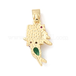 Латунные микро проложить кубического циркония подвески&nbsp;KK-P233-02G