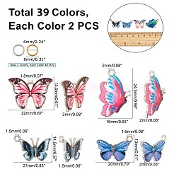 Печатные эмали подвески сплава&nbsp;PALLOY-PH0013-29