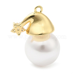 Подвески из кубического циркония с покрытием из латуни&nbsp;KK-R150-09G