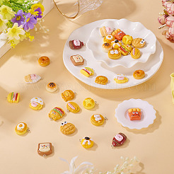 3 комплект из 48 подвесок из непрозрачной смолы&nbsp;RESI-TA0004-75