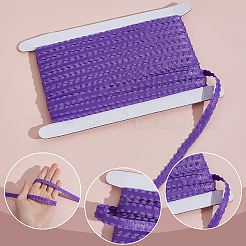 20 ярд полиэстеровой кружевной ленты с оборками&nbsp;DIY-ME0001-71A