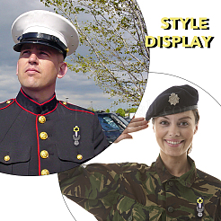 4 шт. 4 шт. булавки для лацкана из цинкового сплава с подвеской в виде орла&nbsp;JEWB-FH0001-20